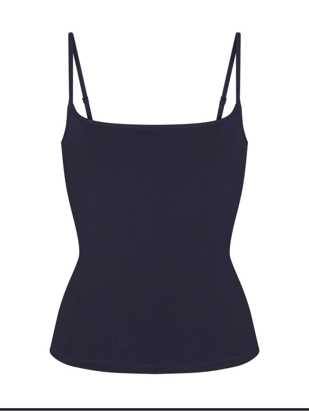 SKIMS Navy Square-Neck Slim Camisole
